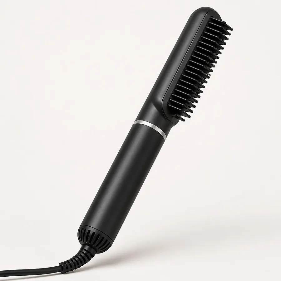 BRAVEN matte black heated beard straightening comb